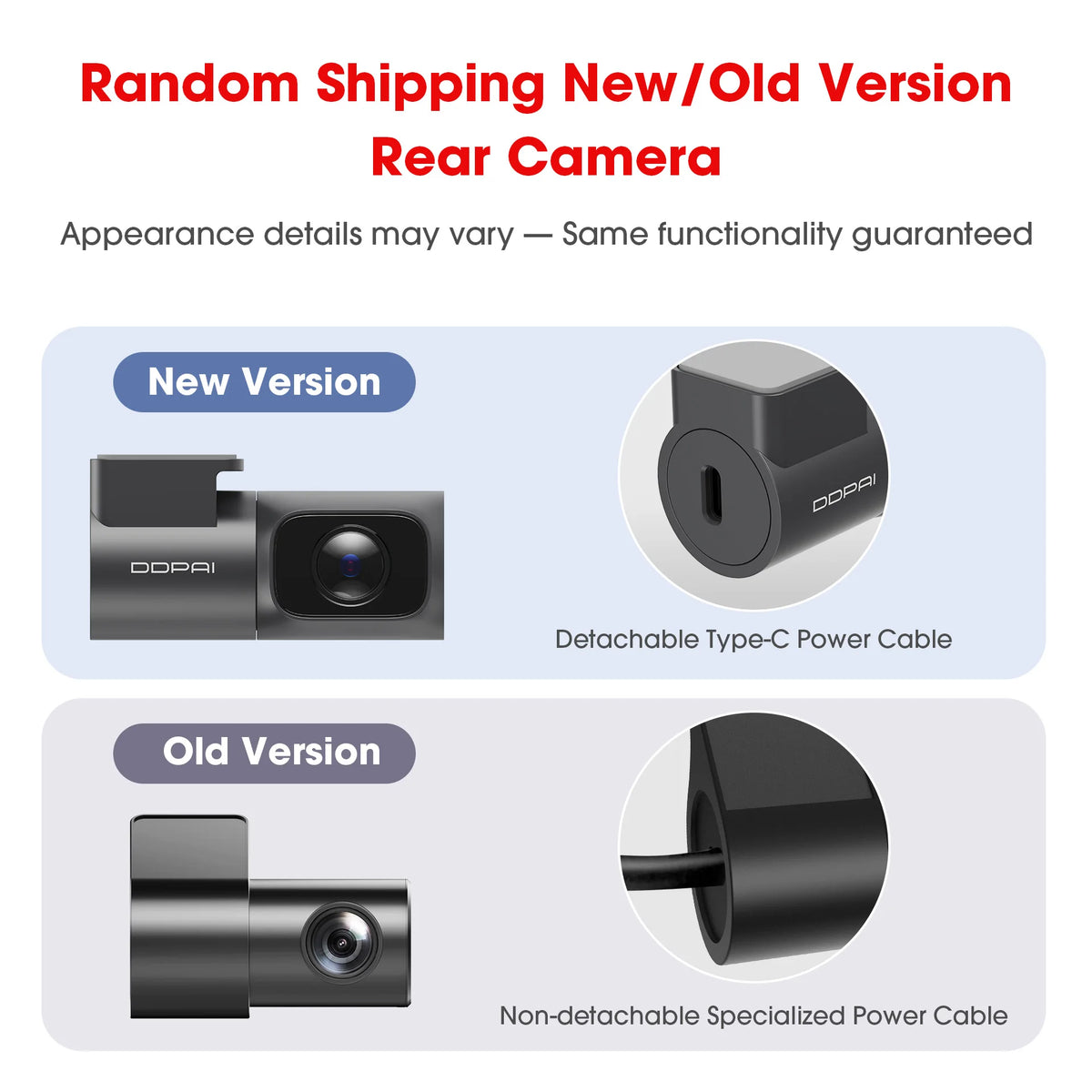 【Free 128G Card】DDPAI Z60 Dual Dash Cam Front and Rear 4K+1080P Dashcam Car DVR Dash Camera GPS ADAS Nightvision Park Monitor