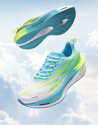Running Shoes Men Sports Carbon Board Speciality Marathon Breathable Lightweight Women's Comfortable Athletic Nonskid Sneakers