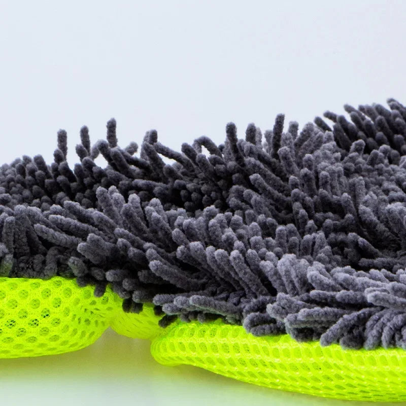 1/2Pcs Ultra-Luxury Microfiber Car Wash Gloves Car Cleaning Tool Home Use Multi-function Cleaning Brush Detailing Washing Gloves