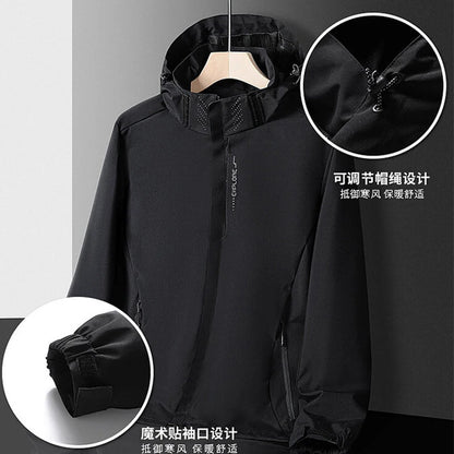 Camping Jacket Coats Men Water & Windproof Windbreaker Jacket Male Hiking Clothing Jacket Man Tops Fishing Wearing Free Shipping