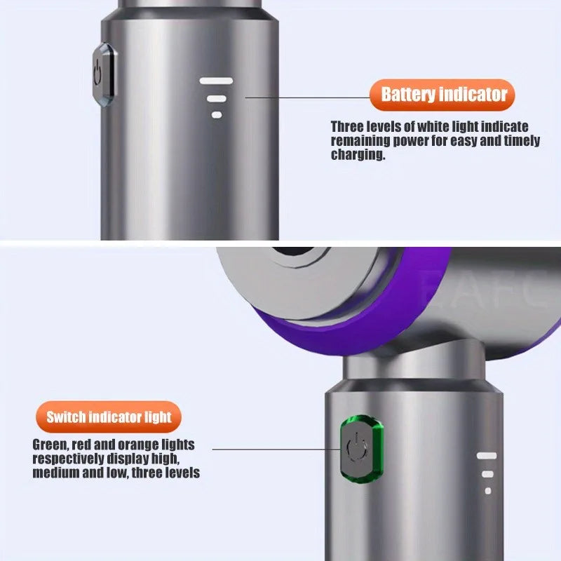 EAFC Mini Car Vacuum Cleaner 20000Pa Cordless Powerful Portable 6000mah Car Vacuum Cleaner for Home Handheld Blower Car Cleaner