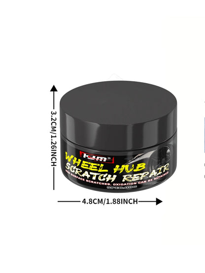 Car Wheel Hub Scratch Repair Paste, Auto Rim Oxidation Remover, Aluminum Alloy Hub Polishing Agent
