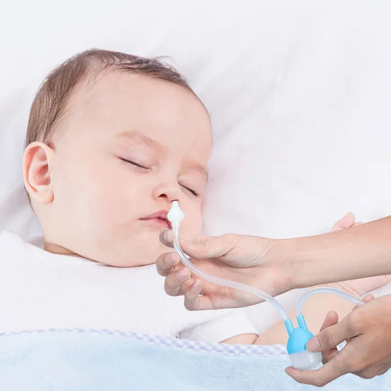 Mouth Suction Nasal Aspirator for Baby Infant Cleaning Nose Inhaler Nasal Mucus Clean Pipe Anti-reflux Nasal Aspirator