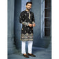 Muslim Kurtta Caftan Dubai Men'S Robe Long-Sleeved Ethnic Style Stand Collar Arabic Clothing National style Middle Eastern
