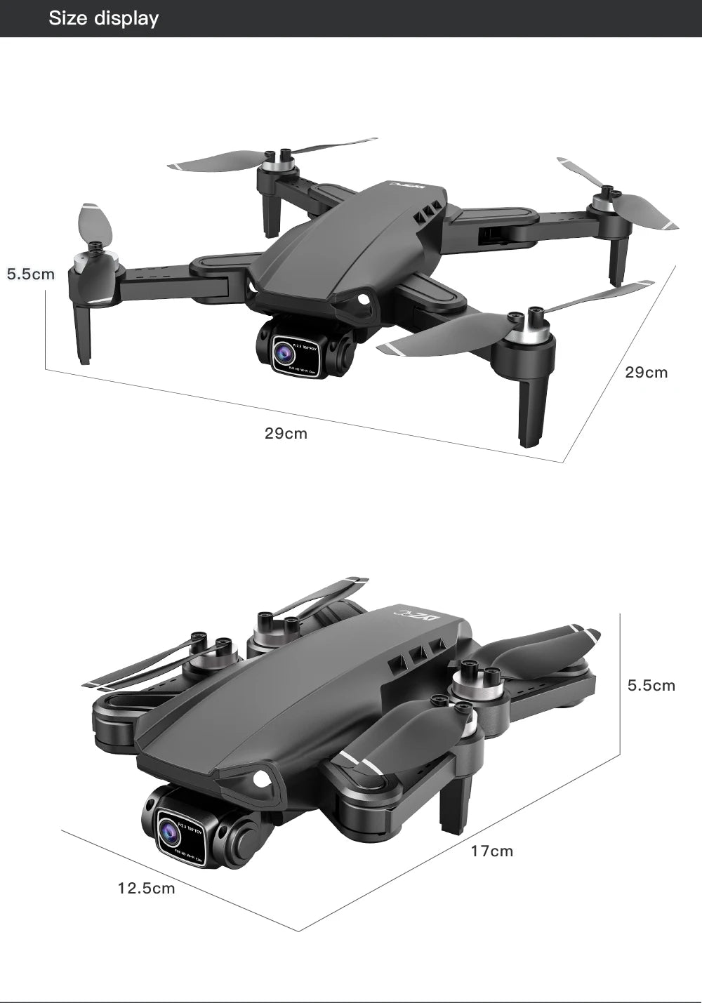 L900 Plus GPS Drone 4K Professional 5G HD Dual Camera Photography Brushless Foldable Quadcopter With Large Screen RC Drones Toys