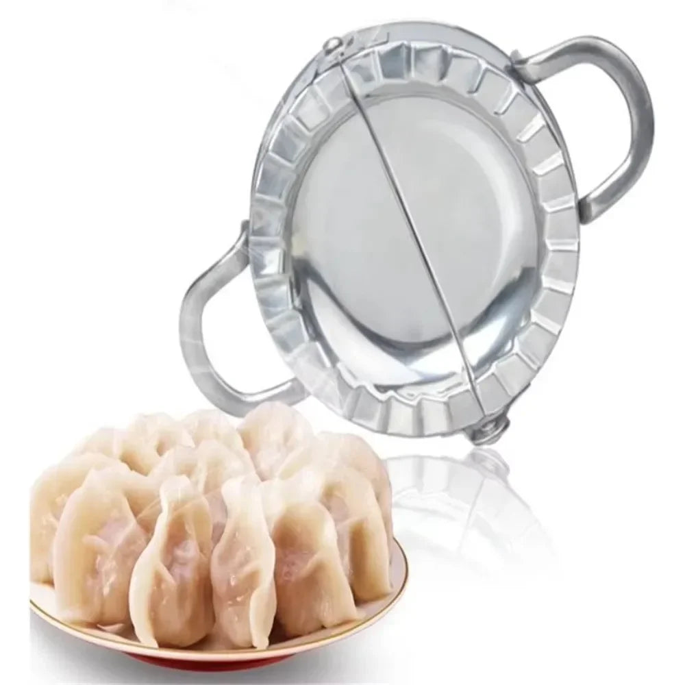 9.5/12.5/15.8cm Eco-Friendly Stainless Steel Dumplings Tool Dumpling Mold Household Manual Press Kitchen Baking Accessories