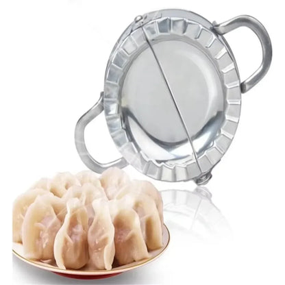 9.5/12.5/15.8cm Eco-Friendly Stainless Steel Dumplings Tool Dumpling Mold Household Manual Press Kitchen Baking Accessories