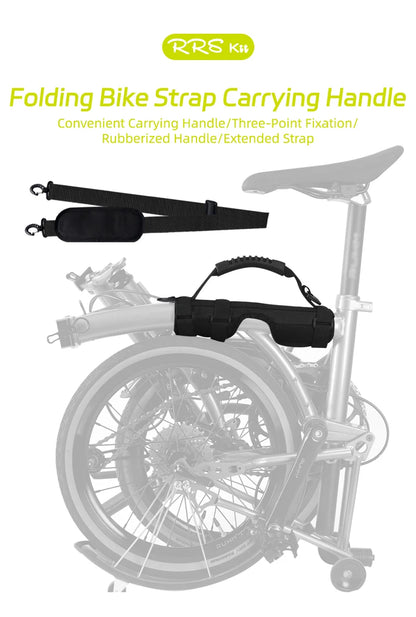 Folding Bicycle Carrier Handle Hand Grip For Brompton Cycling Bicycle Frame Carry Shoulder Strap Bicycle Accessories