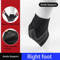 1 Pc Ankle Brace Support Compression Sleeve Elastic Foot Bandage Protective Wrap Sports Socks