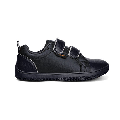Boys Girls Barefoot Shoes Kids Wide Toe Minimalist Fashion Sneakers Lightweight Hook Loop Artificial Leather Walking Flats