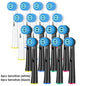 Soft Sensitive Replacement Brush Heads for Oral B Braun Electric Toothbrush Gentle and Comfortable Brushing for Sensitive Gums