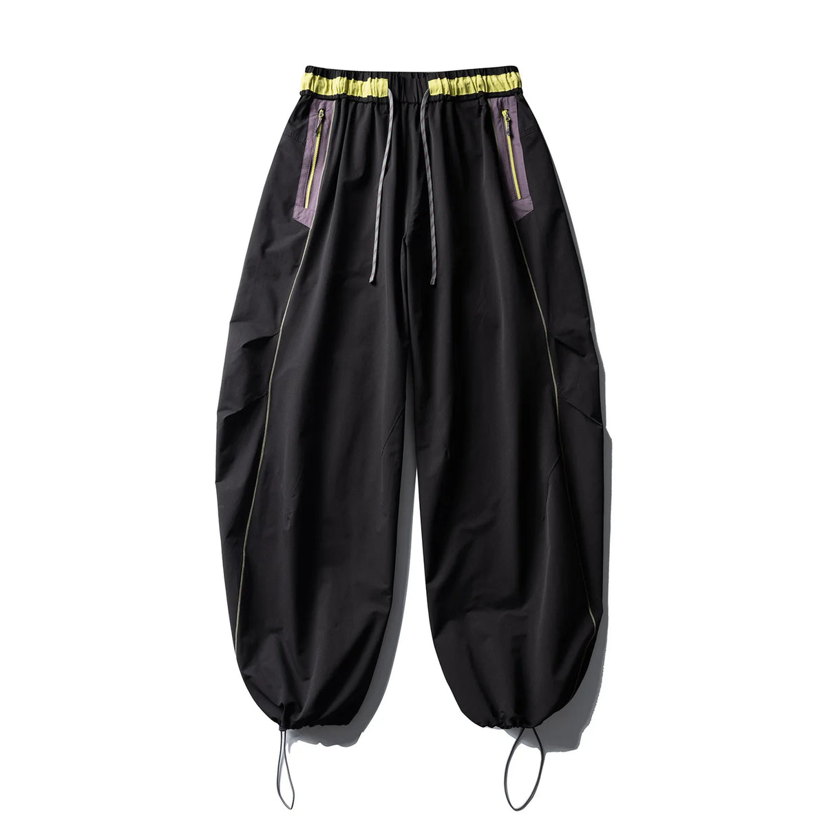 Men Women Splice Fashion Outdoor Loose Casual Lightweight Quick Dry Sports Cargo Baggy Pants Track Trouser Jogger Sweatpants