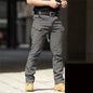 Black Cargo Plus Size Men's Elastic Tactical Pants Camping Hiking Fishing Trekking Climbing Outdoor Trousers Quick Dry Sports