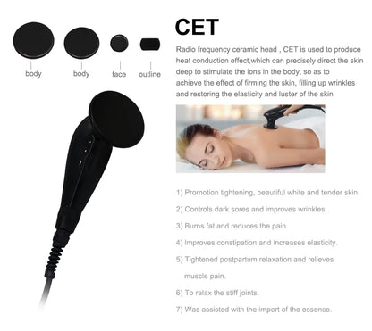 AOKO Thermo Therapy 448K CET RET High Weight Loss Relieves Pain Machine Lifts Firming Skin Accelerates Lymphatic Circulation