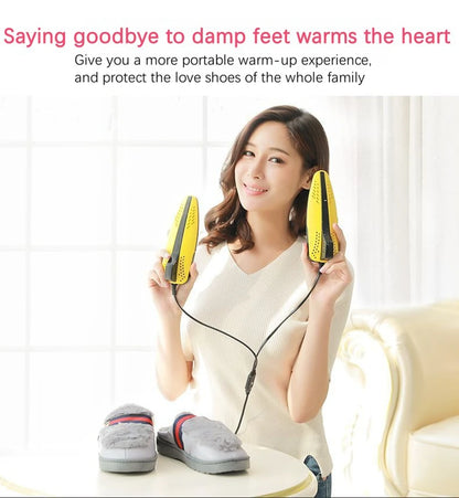 Shoe Dryers UV Sterilization Dehumidify Timer-controlled Shoe Rack Heater Deodorizer Scalable Quick Drying Shoe Dryer 2026