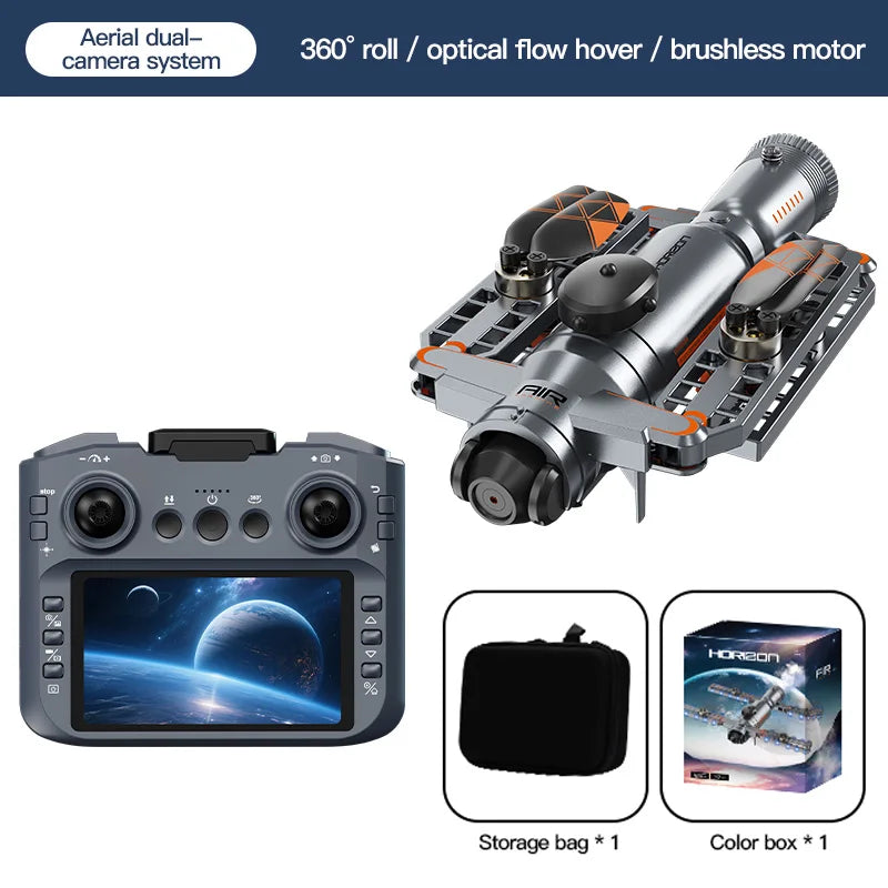 Upgraded AE22 PRO MAX Foldable Drone 8K Dual Camera FPV Quadcopters GPS Obstacle Avoidance Brushless Professional RC Drones Toys