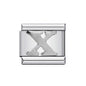 26 English A-Z Letter Name Custom 9mm Link Charms Silver Color Italian Stainless Steel Bracelet DIY Jewelry Making Hand Chain