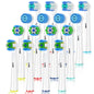 Replacement Toothbrush Heads Compatible with Oral-B ,4-12 Pcs Electric Brush Heads for Oral B Replacement Heads Pro500/1000