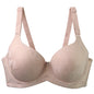 DaiNaFang Sexy Bras For Women Push Up Breathable Adjustable Bow Control Underarm Fat CDE Full Cup Underwear Plus Size Lingerie