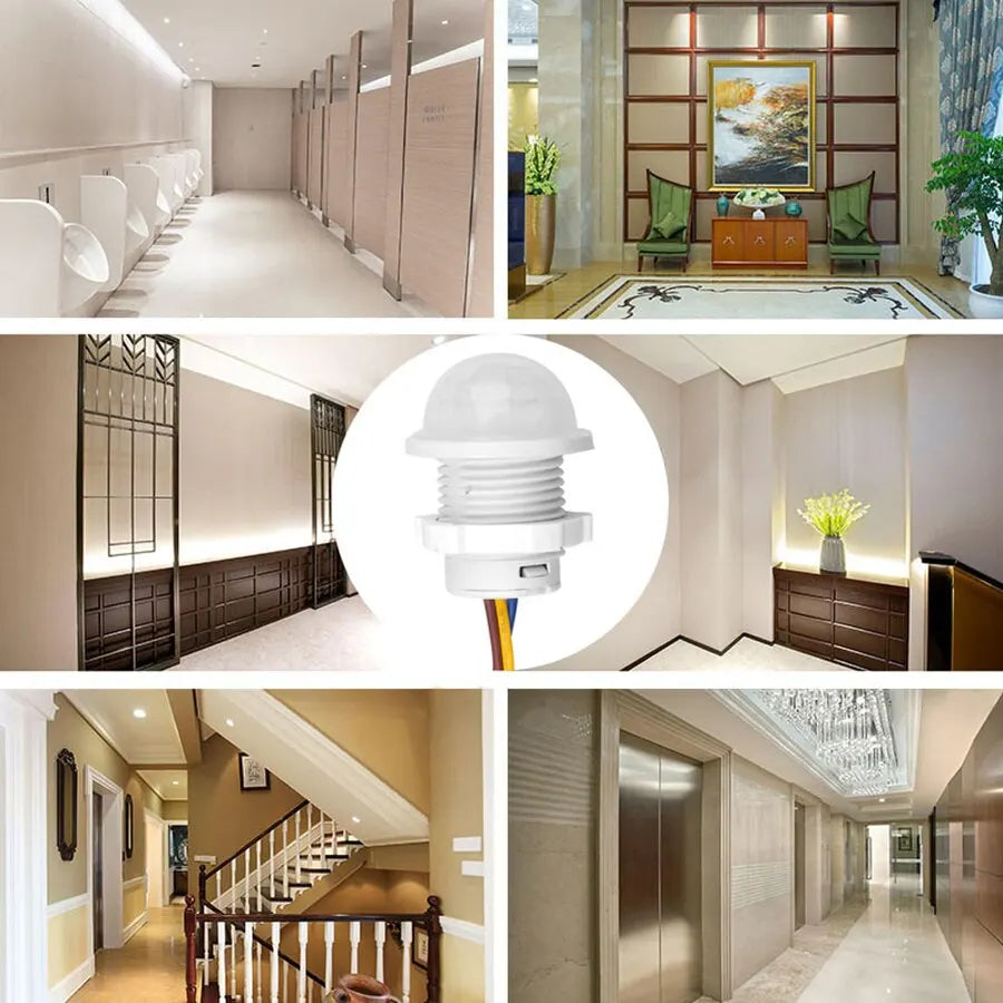 1/2/5PCS Smart PIR Sensor Detector Switch Human Body Infrared Auto On Off Light 110V 220V For LED Lamp Ceiling Light Panel Light