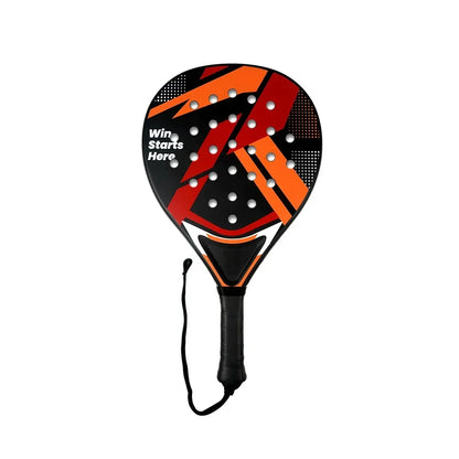 Budget-Friendly Padel Tennis Racket for Beginners Intermediates Durable Anti-Vibration Handle Plastic Grip