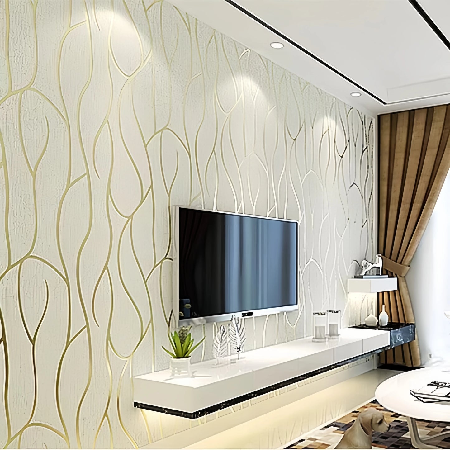 Decorative Walls Paper 3D Wall Sticker Living Room Decorative Home Decoration Wallpapers Home Decor Wallpaper for Walls in Rolls