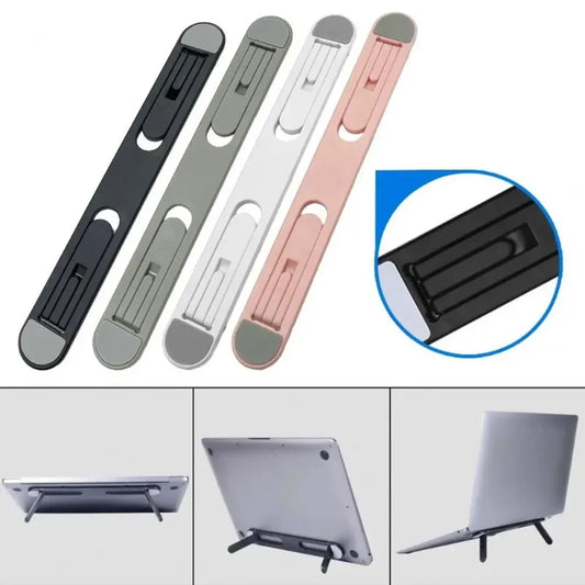 Adjustable Laptop Holder Tablet Stand Strong Load-bearing Non-Slip Foldable Design Universal Notebook Cooling Pad Laptop Bracket