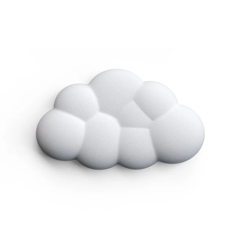 Mouse pad with wrist rest keyboard cloud anti-slip memory foam desktop office gamer mouse wrist rest