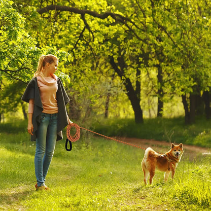 Dog Training Lead, Long Dog Lead 1.5M/2M/3M, Long Rope with Padded Handle for Small, Medium/Large Dog