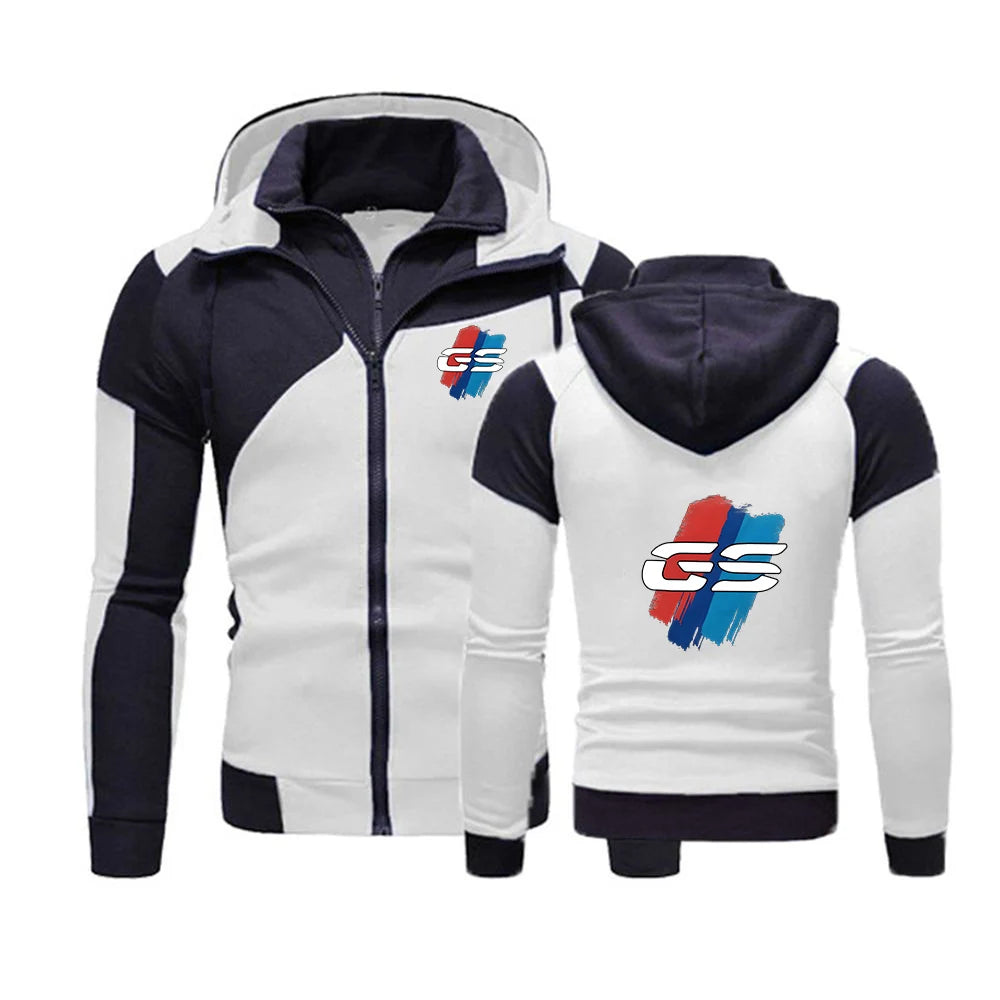 GS Adventure Motorcycle 2025 Spring Autumn Men's Fashion Long Sleeve Slim fit Sportswear Comfortable Hoodie Pants Suits