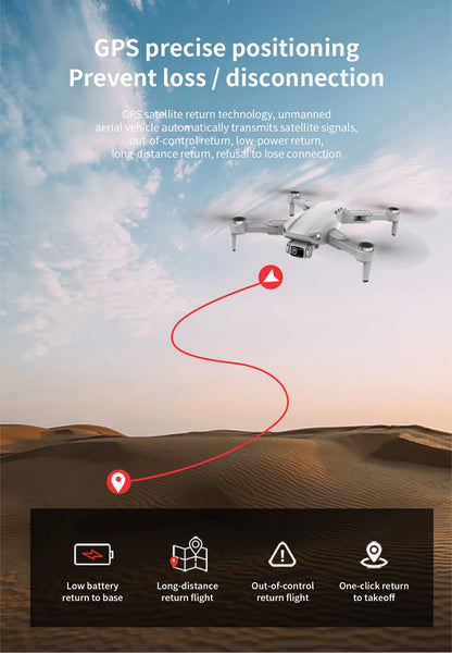 L900 Plus GPS Drone 4K Professional 5G HD Dual Camera Photography Brushless Foldable Quadcopter With Large Screen RC Drones Toys