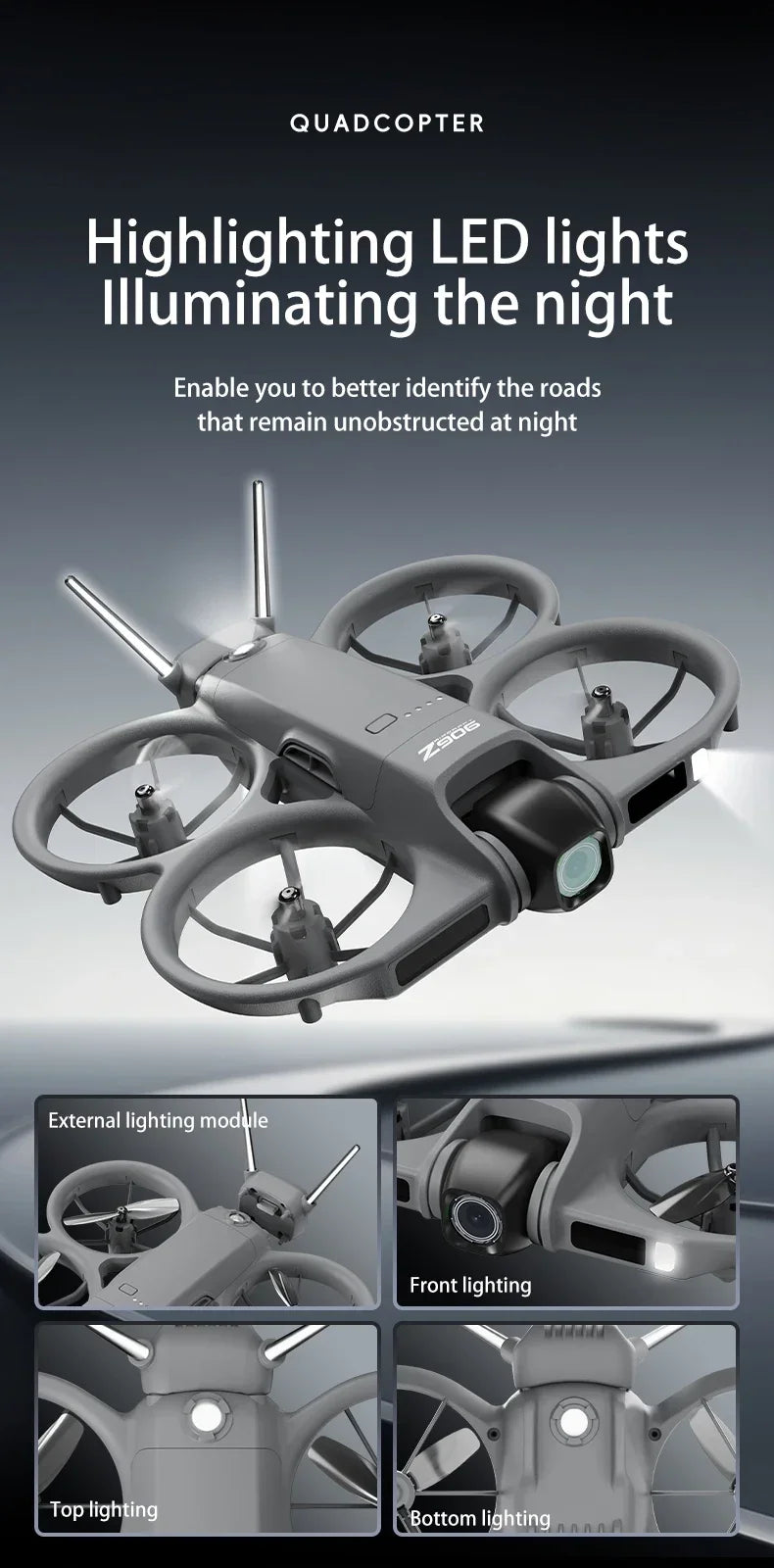 Lenovo Z906 Drone Aerial 8K HD Intelligent Avoiding Obstacle with Larger Screen Remote Control Folding Brushless Power GPS Drone