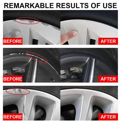Car Wheel Repair Agent, Alloy Wheel Scratch Repair Paste, Car Maintenance Polishing Paste for Rust and Scale Removal