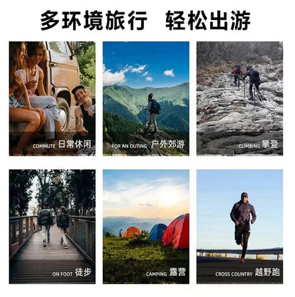 Men's 2 in 1 Convertible Hiking Pant Quick Dry Elastic Outdoor Running Cargo Trouser Summer Waterproof Fishing Camping Plus Size