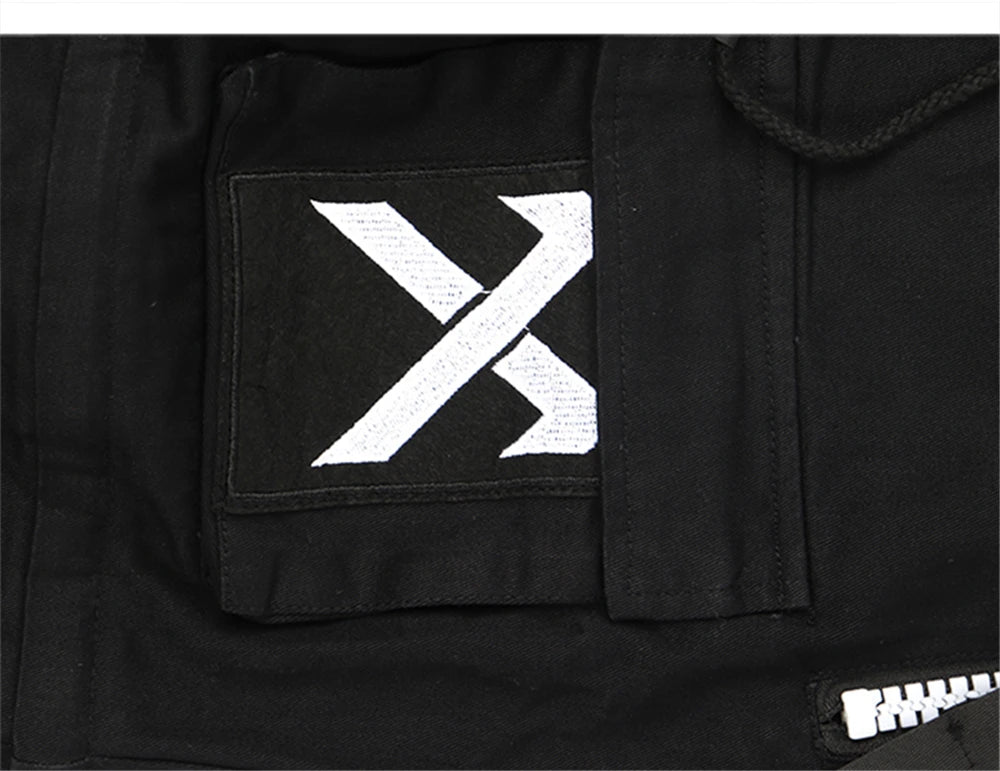 11 BYBB'S DARK Tactical Functional Cargo Pants Men Multi-Pocket Joggers Trousers 2023 Detachable Hip Hop Streetwear Pant Black