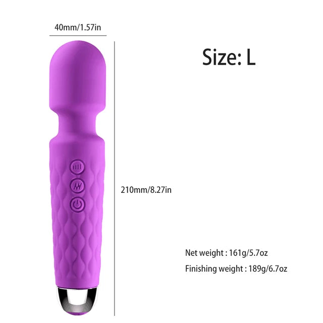 Wireless Dildos AV Vibrator Magic Wand for Women Clitoris Stimulator G Spot Massager Vibrator Female Masturbator Adult Sex Toys