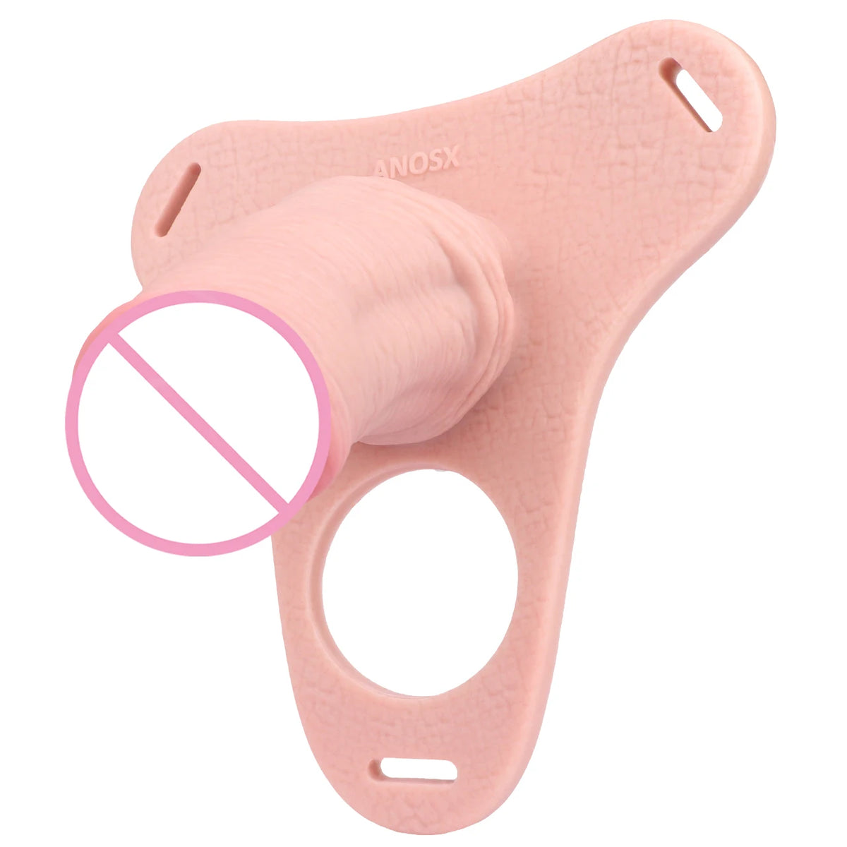 ANOSX Multi-styles Penis Sleeve Realistic Dildo Sheath Silicone Male Chastity Cage With Lockable Secure Chastity Belt BDSM Toy
