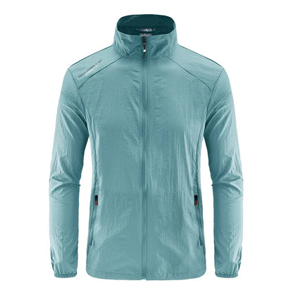 Summer Jackets Men Windbreaker Coats Male Sunscreen Clothing Traveling Camping Jacket Ultrathin Cycling Fishing Tops Hiking Wear