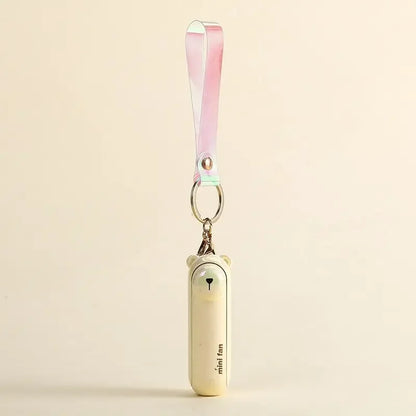 Wholesale Cute Mini Fan Kipas Portable Hand Fold Bedside Office USB Charge Battery Table Desk Cooling
