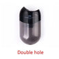 Double Hole and One Hole Pencil Sharpener Creative Transparent Pen Knife Kid Student Cutting Stationery School Supplies