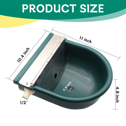 Automatic Farm Animal Water Bowl Durable Water Feeder Cow Drinking Tool for Sheep Goats Feeding Water Bowl Livestock Supplies