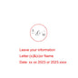 Wedding Embosser Stamp LOGO Custom Personalized Embossing Seal Customization for Letter Head Wedding Envelope Graduation Decora
