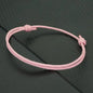 Minimalist Handwoven Rope Bracelet Unisex Sliding Adjustable 4 Styles Chroma 2mm Ethnic Cord Braclet Couple Casual Daily Jewelry
