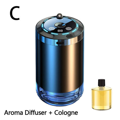 5 Modes Adjustable Smart Car Air Freshener Car Smell Air Freshener Automatic Car Scent Starry Sky Ceiling Ambient Light