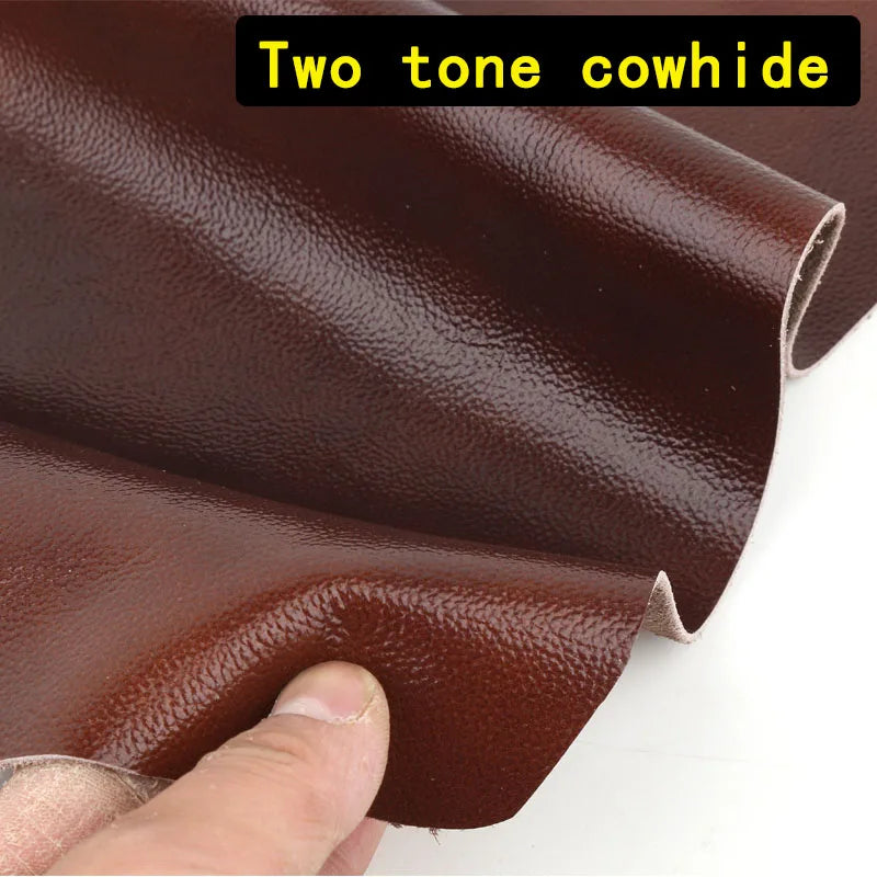Colorful soft whole piece cowhide material, top layer sofa leather fabric, genuine leather, real cowhide leather, DIY soft bag c