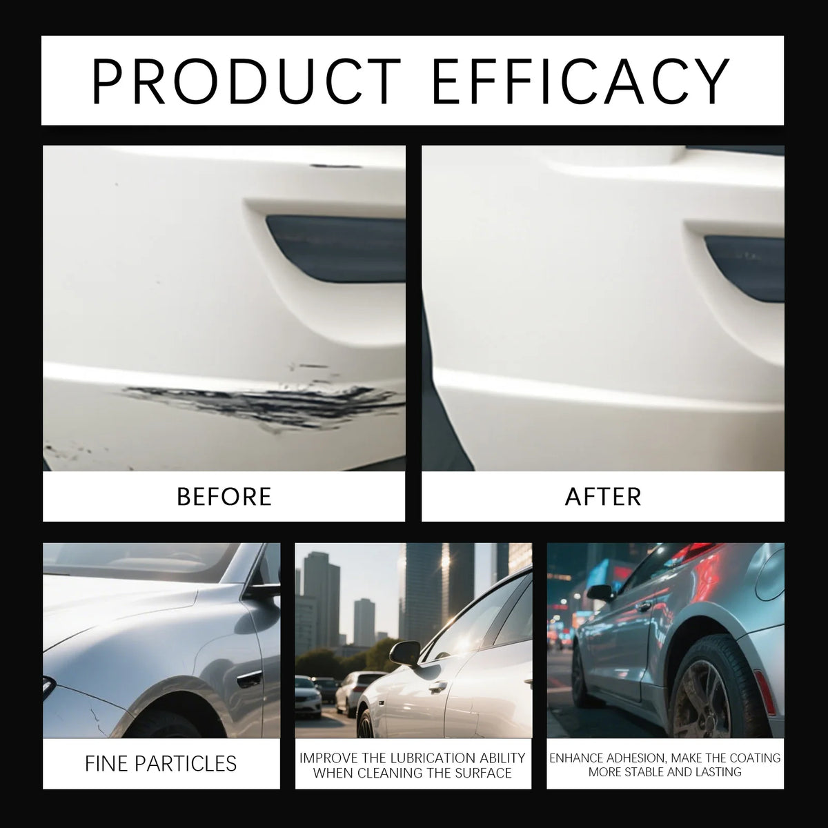 Car Paint Scratch Remover Paste Multi‑use Polishing Care Erase Minor Scratches Blemish Marks Vehicle Surface Paint Maintenance