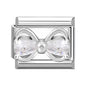 Zircon Pearl Heart Bow Candy Flower Butterfly Italian Charm Links Fit 9mm Stainless Steel Bracelet Personalized DIY Making Gifts