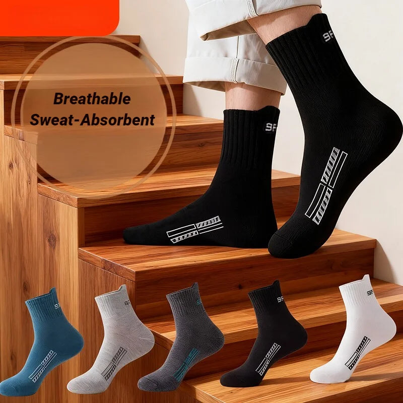 High Quality Men's Socks Casual Breathable  Man Run Sports Socks  Male Sox Gifts