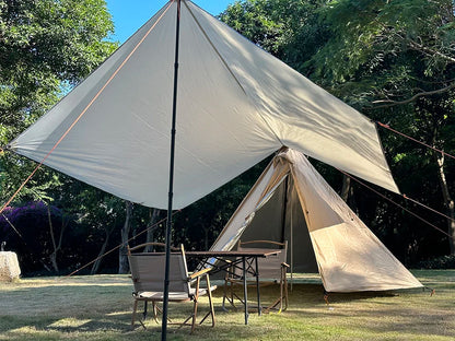 Camping Tarp Waterproof Tent Tourist Awning Shade Garden Canopy Beach Sunshade Outdoor Ultralight Sun Shelter Hiking Backpacking