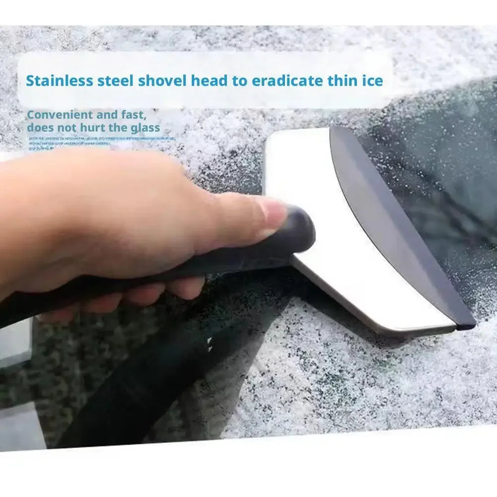2Pcs Multifunction Car Snow Shovel Winter Windshield Defrosting Ice Scraper Tool Glass Snow Removal Tools Auto Accessories